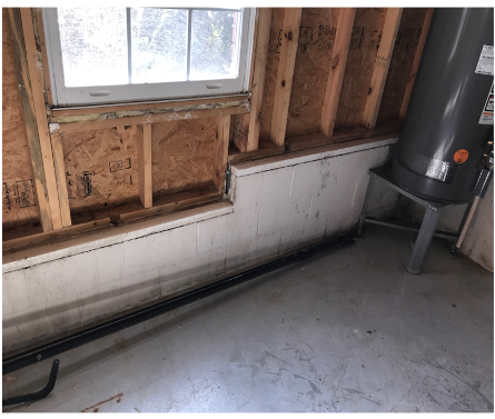 Basement Water Damage Found by Rytech Restoration in Nashville Tennessee Home